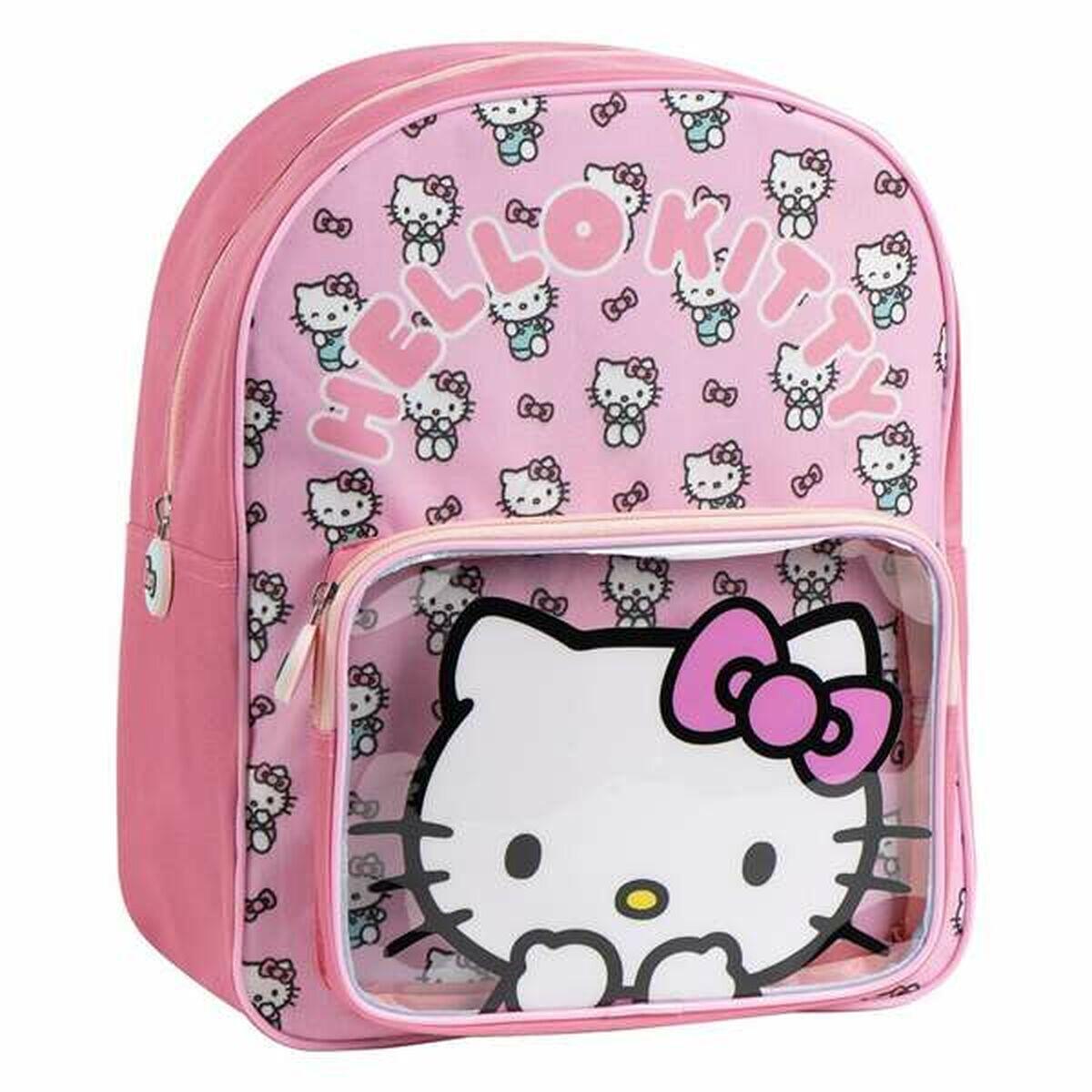 HELLO KITTY Zaino Scuola Hello Kitty Rosa