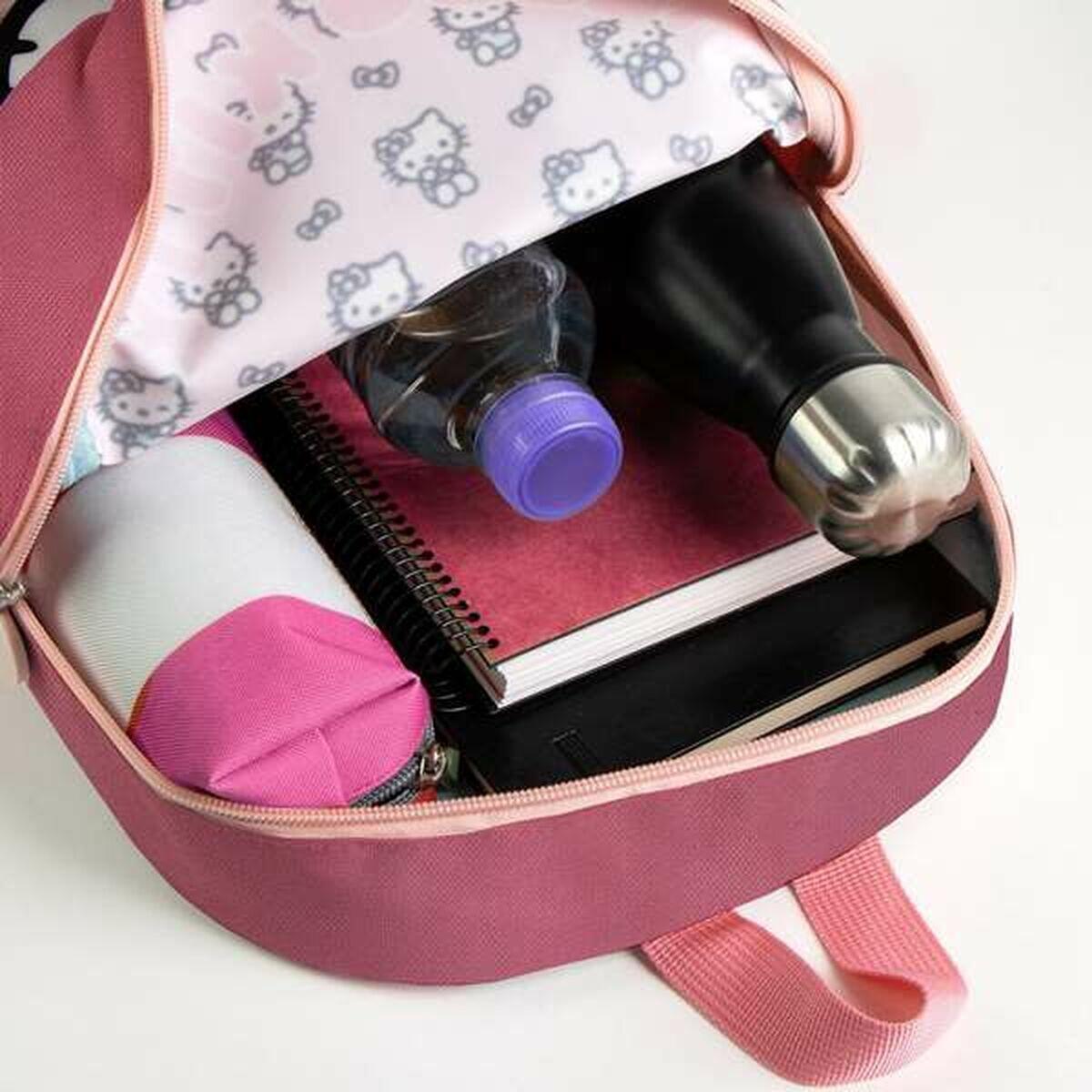 Zaino Scuola Hello Kitty Rosa 3/5