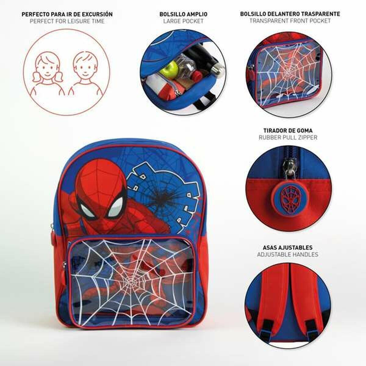 Zaino Scuola Spider-Man Blu scuro 4/5