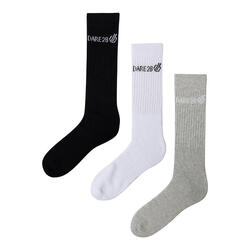 Chaussettes Adulte (Noir / Blanc / Gris Chiné)