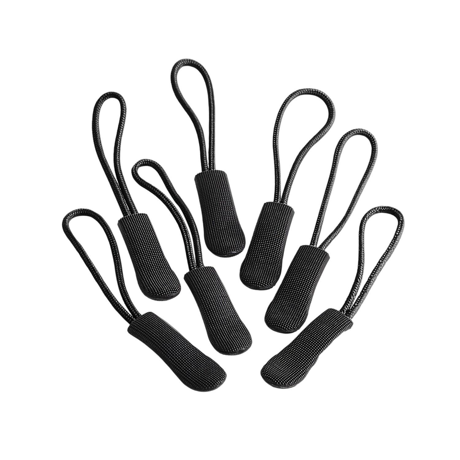QUADRA SLX Zip Pulls (Embalagem de 10) Preto