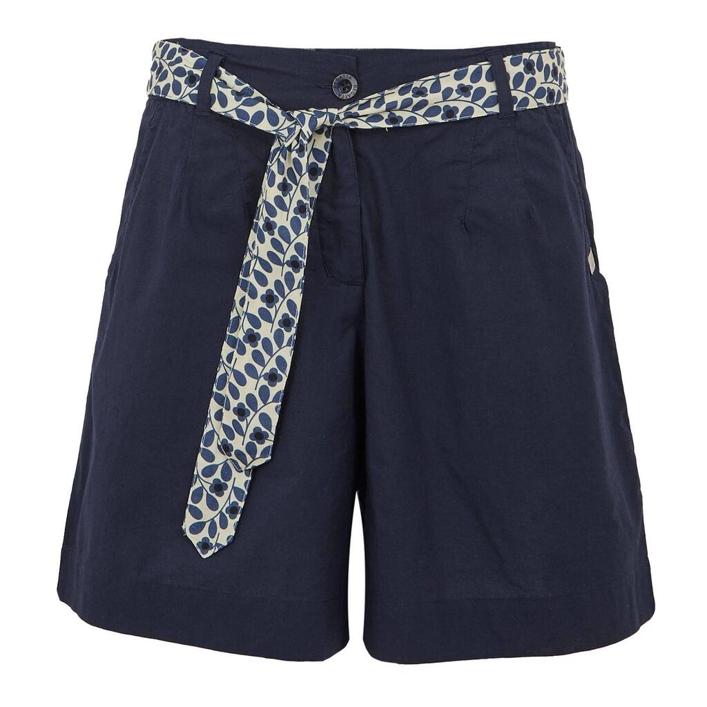 Womens/Ladies Orla Kiely Summer II Shorts (Navy)