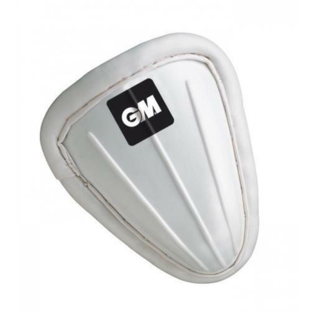 GUNN AND MOORE Unisex Adult Traditional Abdominal Guard (White)