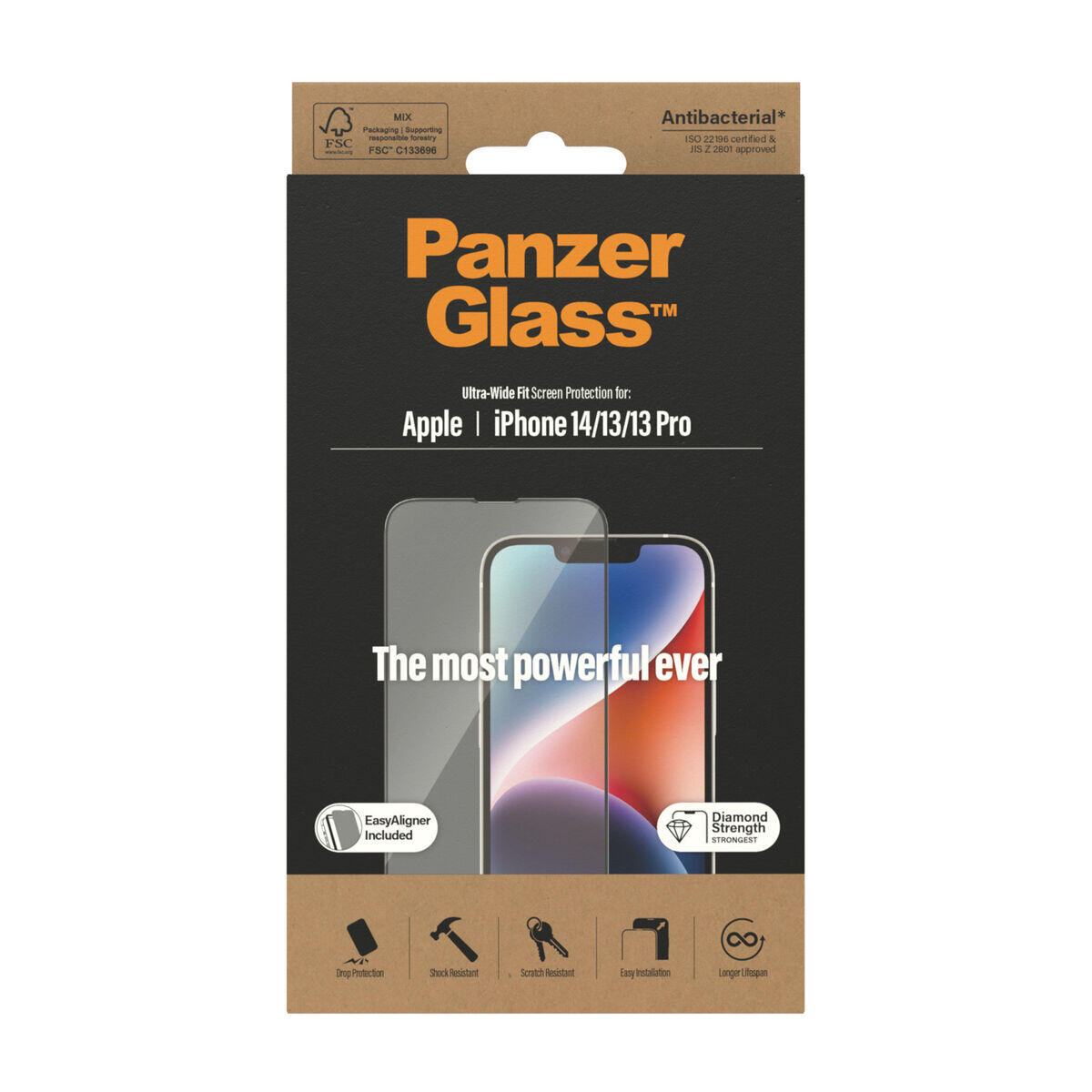 Protetor de ecrã para o telemóvel Panzer Glass 2783 Transparente