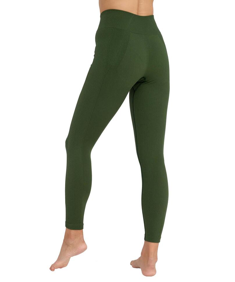 Legginsy damskie z wysokim stanem Brubeck CASUAL