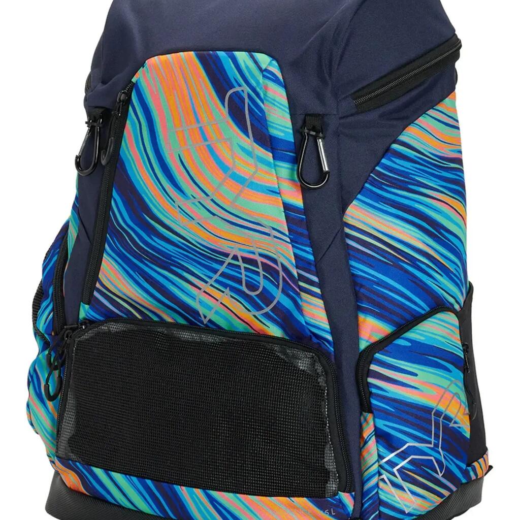 TYR Alliance Riptidal 45L Limited Edition Backpack - Teal/Orange