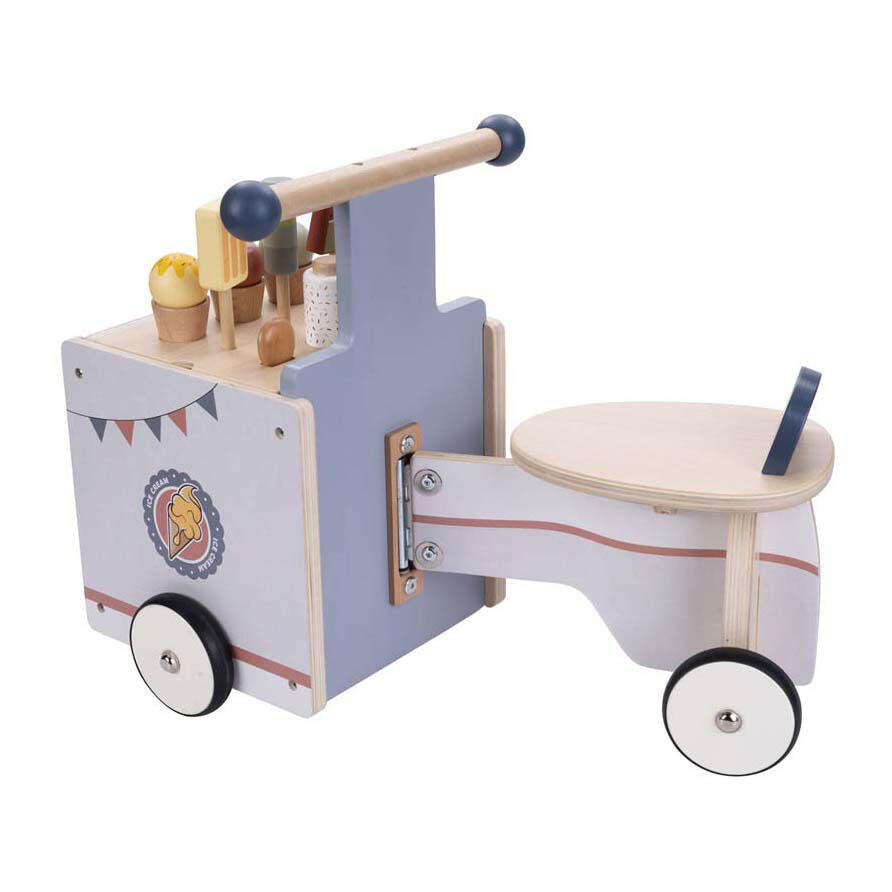 Carretto gelati in legno con bici senza pedali Jack & Jacky 3/6
