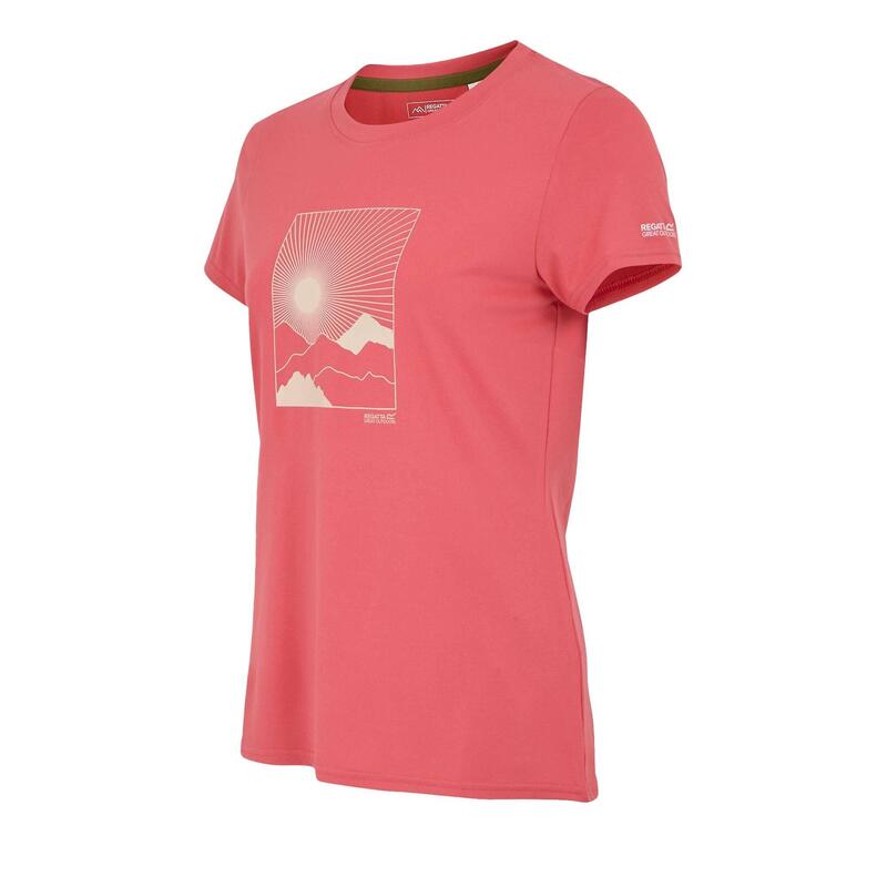 Tshirt FINGAL Femme (Pêche Foncé)