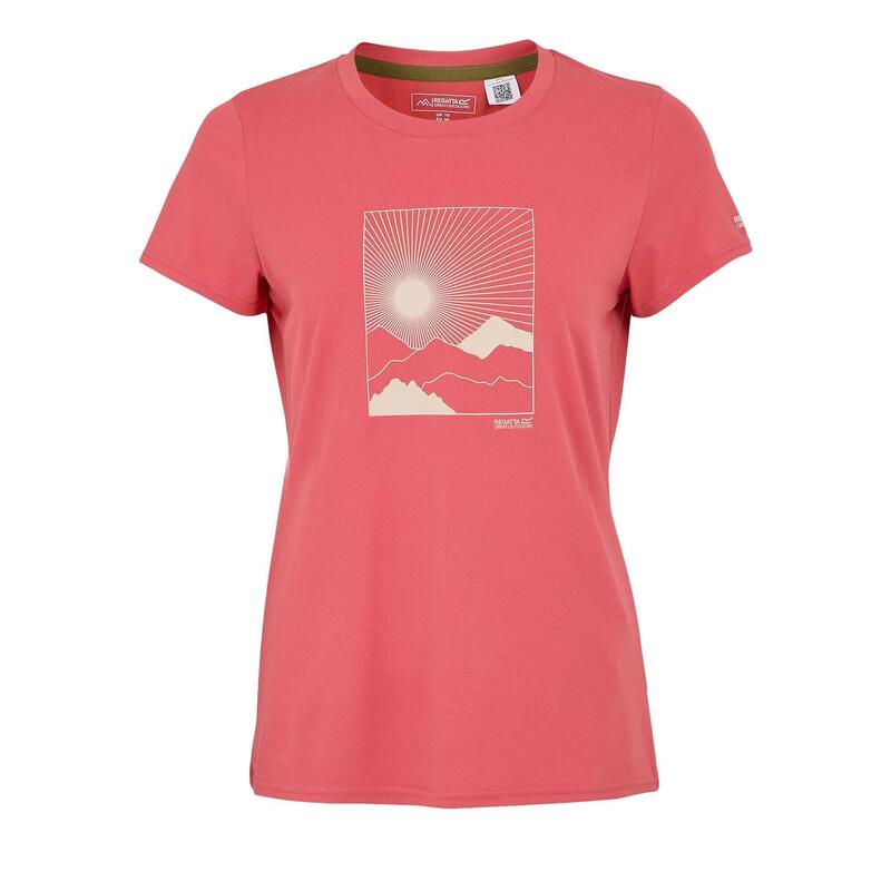 Tshirt FINGAL Femme (Pêche Foncé)