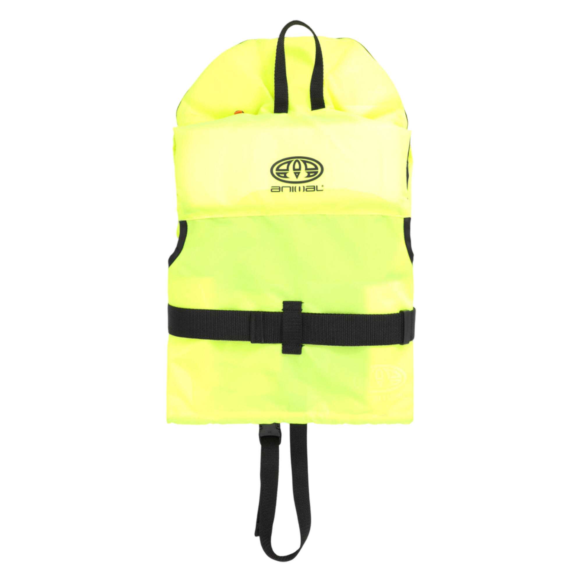 Childrens/Kids Split Front Life Jacket (Yellow) 2/2