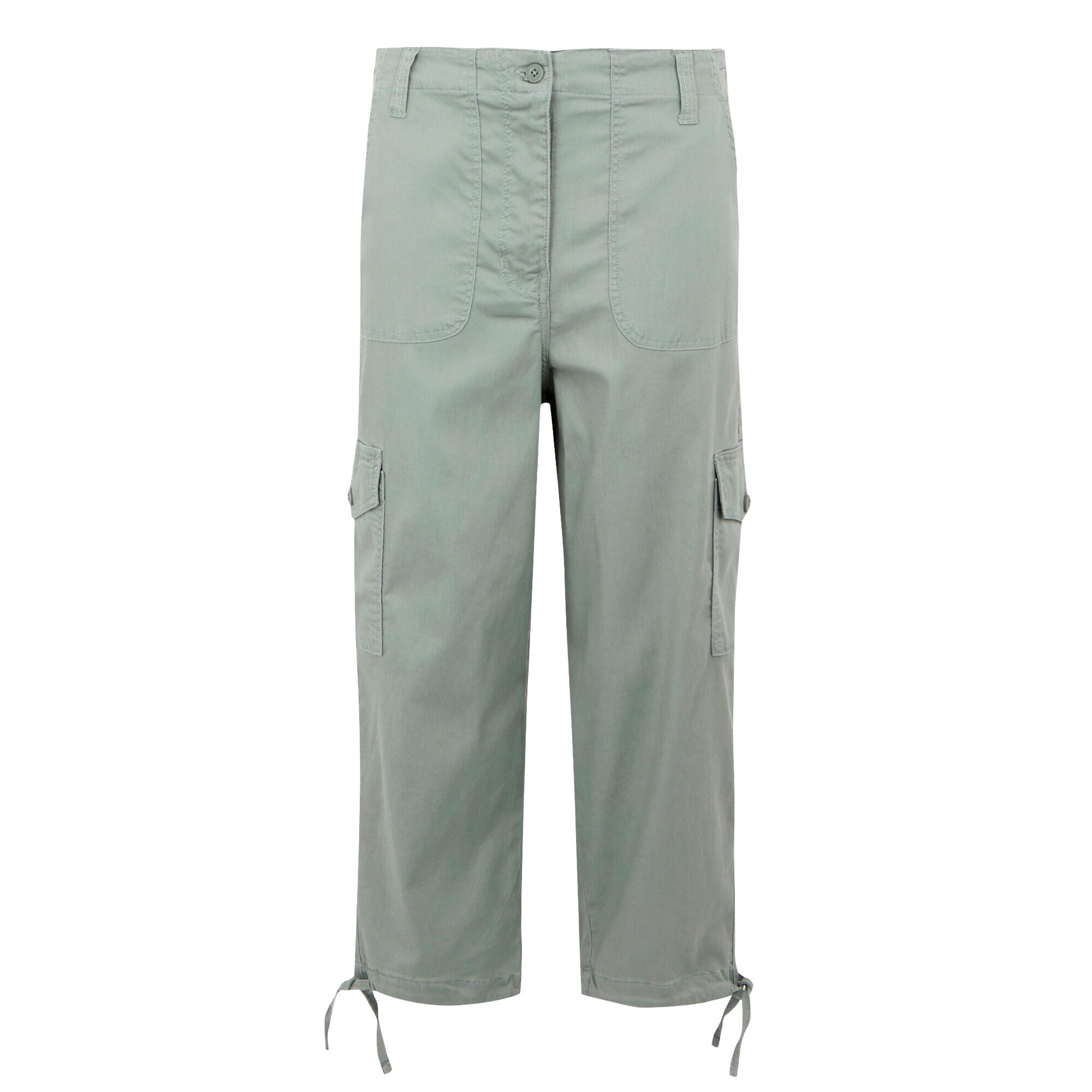 Regatta - Pantacourt Shorebella Femme (glacier) - Pantalons - Gris - 52 2xl - Decathlon