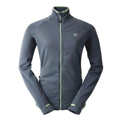 Dames emerging core stretch basislaag top (zwart)