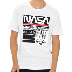 T-shirt Blanc Homme Nasa 57T