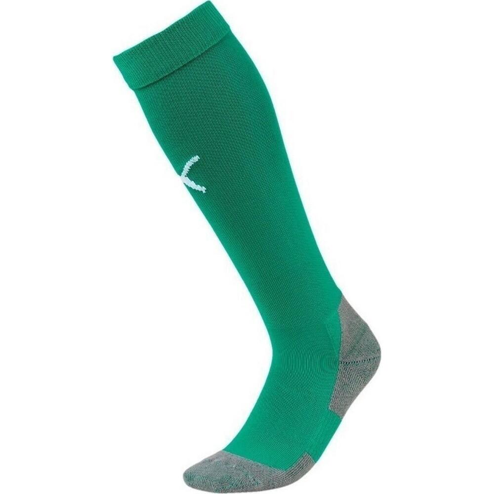 Unisex Adult Liga Core Football Socks (Green/Grey/Silver)