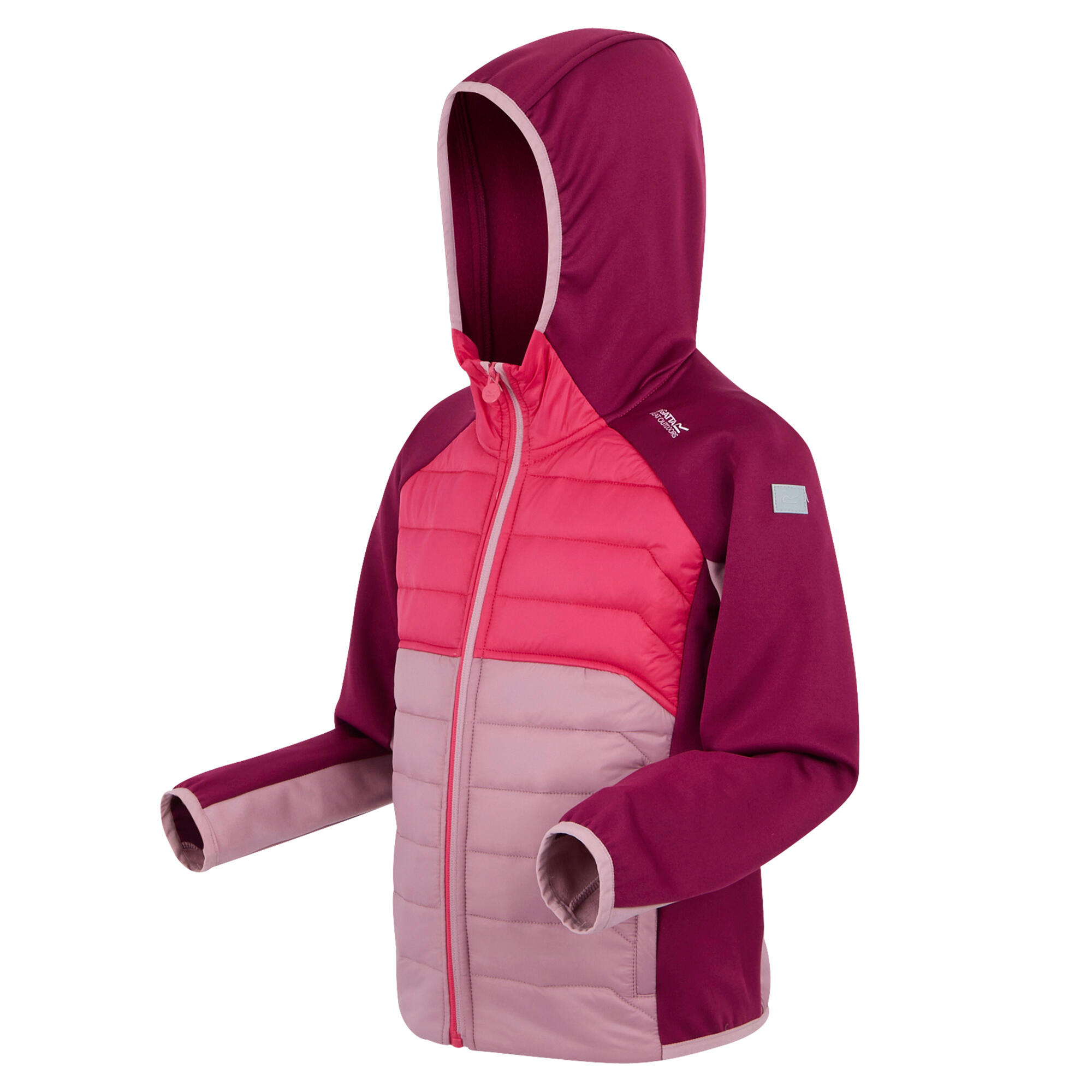 Veste Hybride KIELDER Enfant (Lilas / Pop / Bordeaux) 3/5