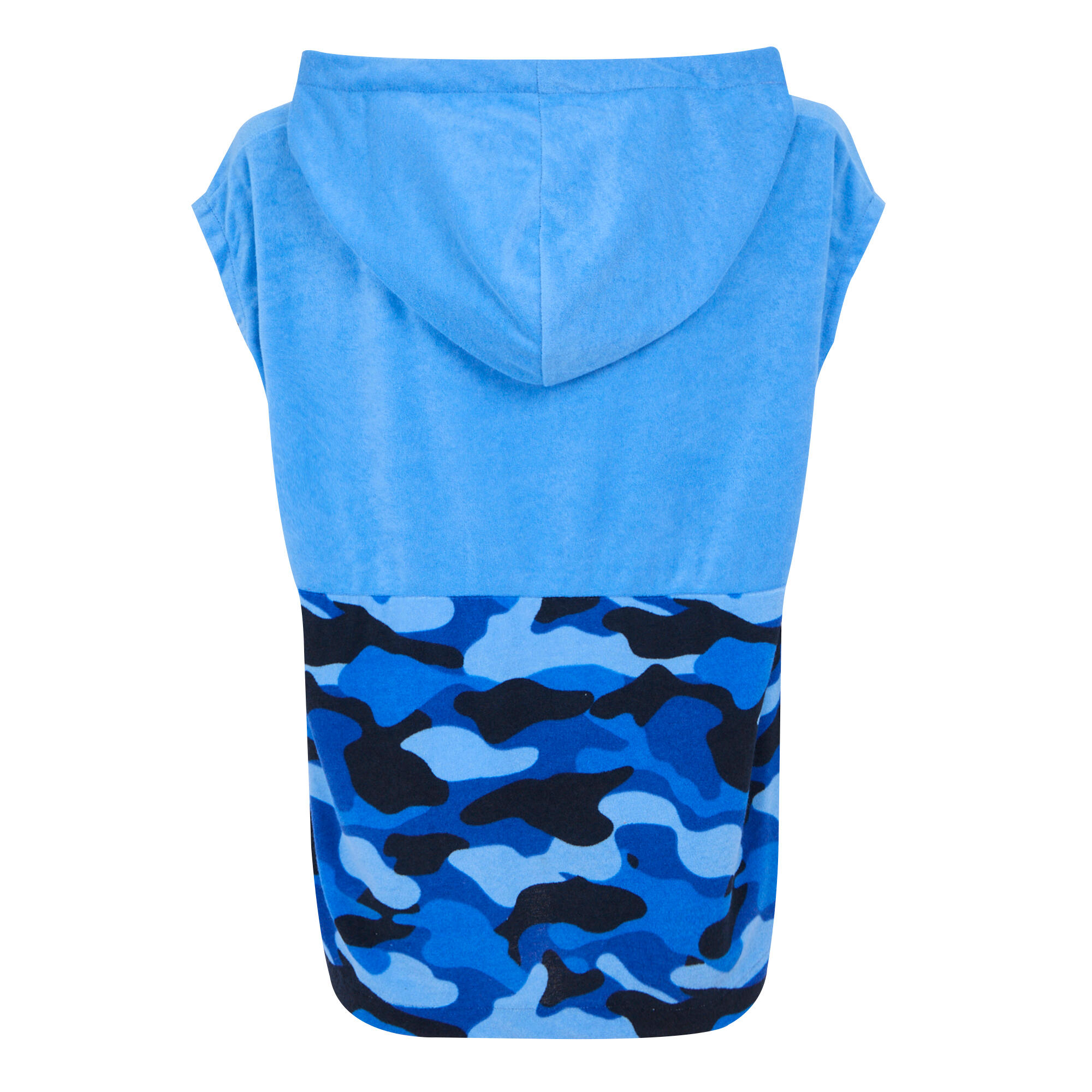 Poncho De Bain Enfant (Bleu Clair) 2/5