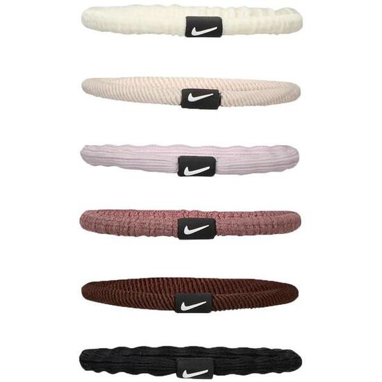 Elastici Per Capelli Donna Misura Confezione 6 Nike Flex Marrone Beige Crema