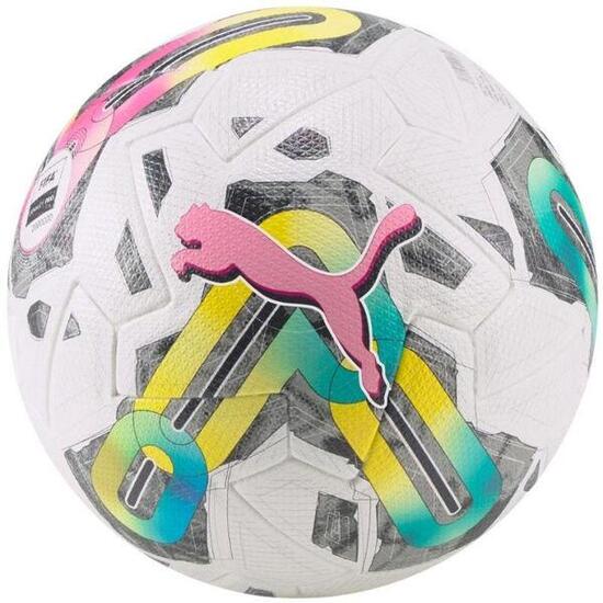 Pallone Puma Orbita 1 TB Bianco Verde Rosa