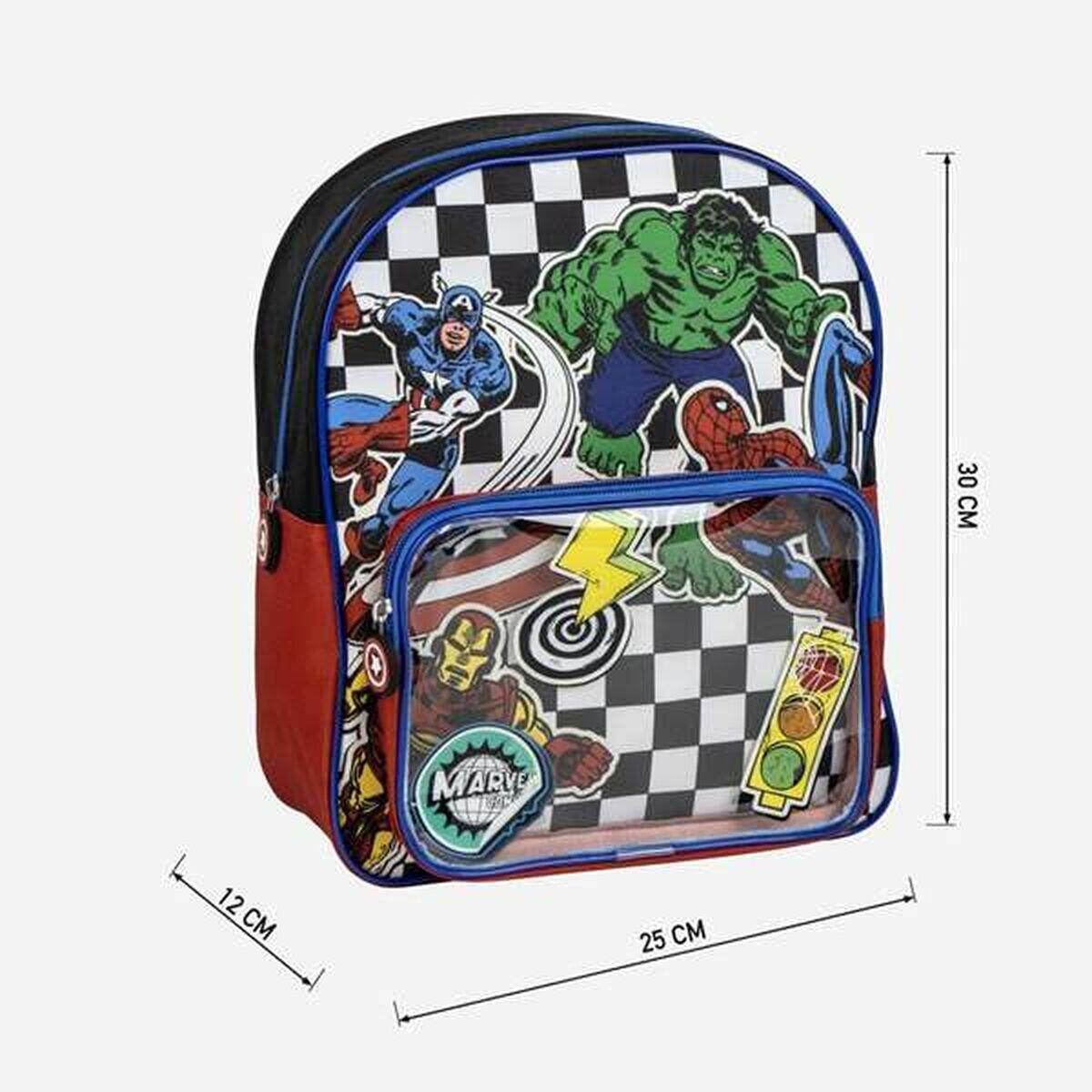 Zaino Scuola The Avengers Nero 4/5