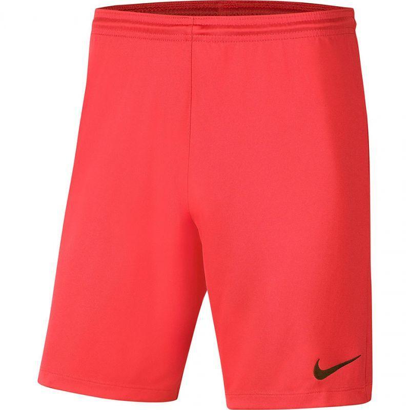 NIKE Heren Dry Park III Korte Broek (Helder karmozijnrood)