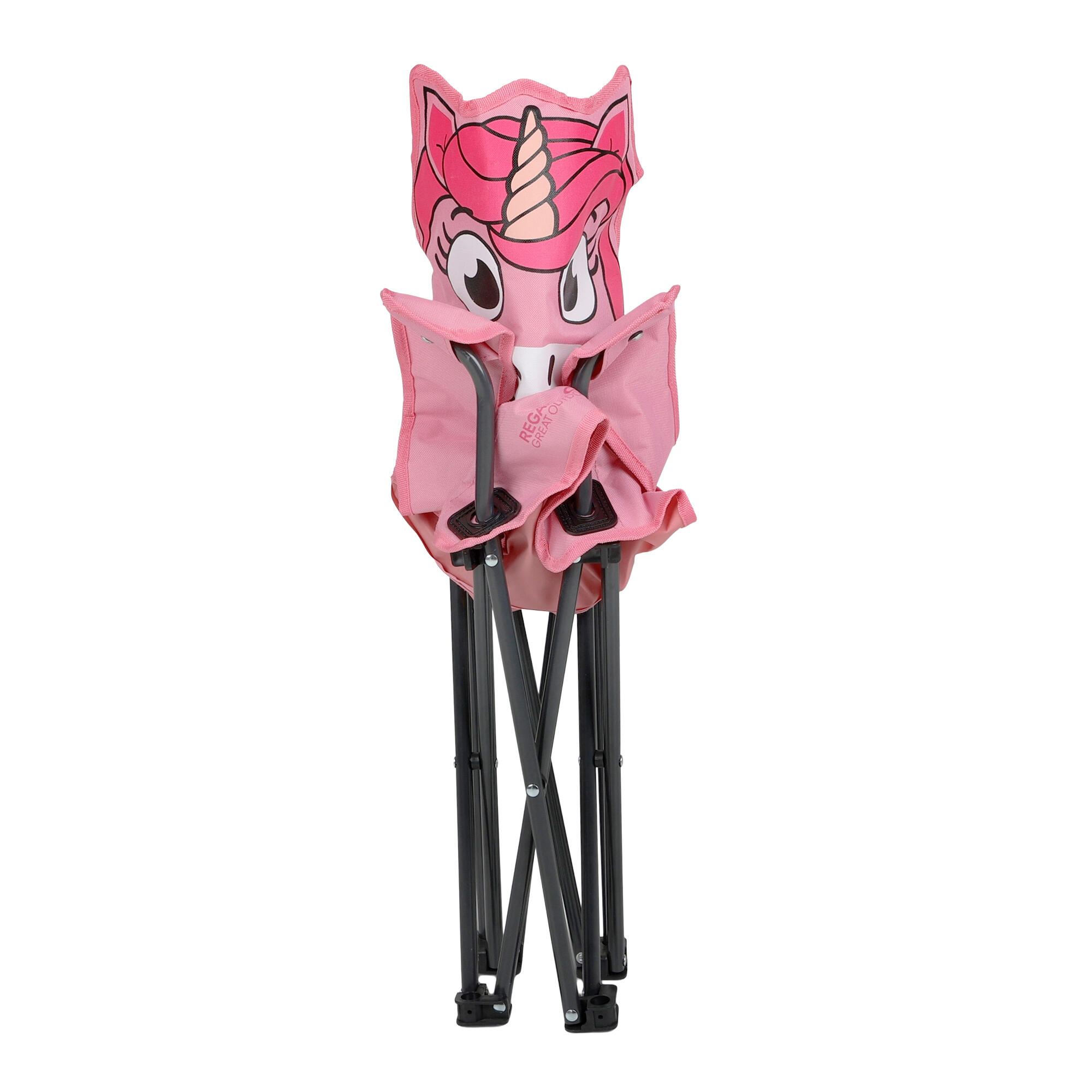 Childrens/Kids Luna The Unicorn Folding Chair (Sweet Pink) 4/5