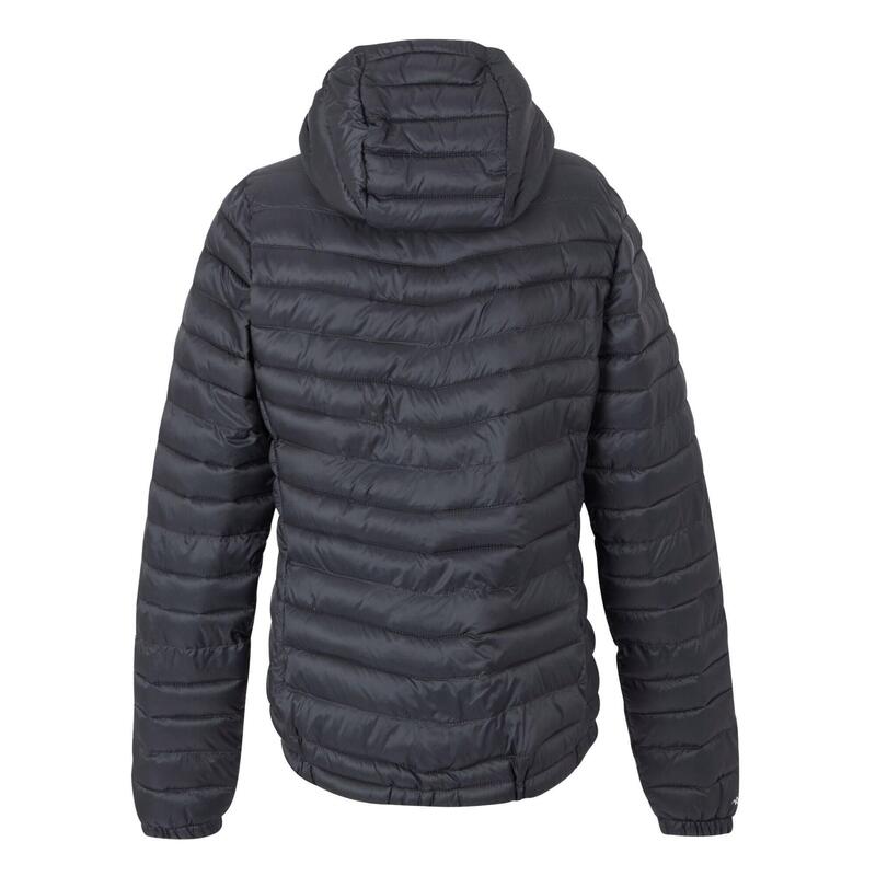 Veste Matelassée HURDEN Femme (Gris Phoque / Noir)