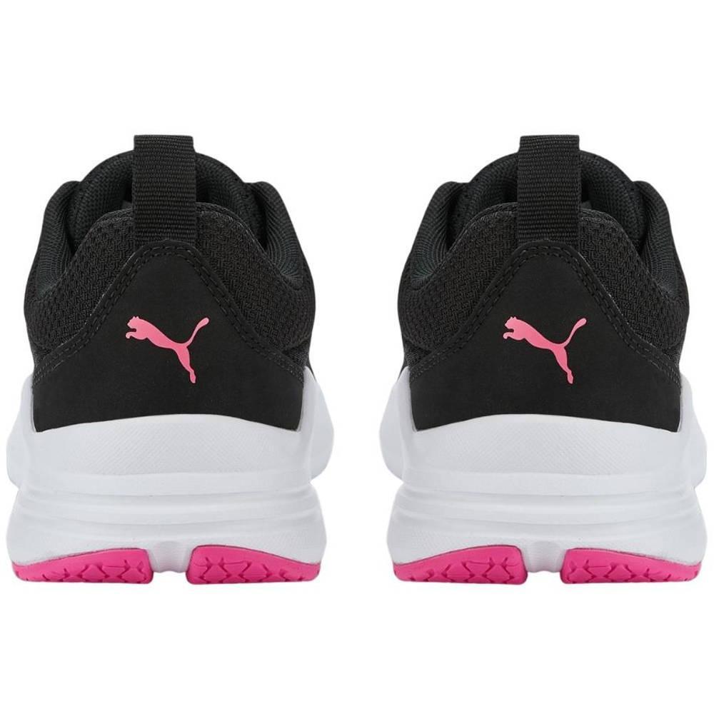 Scarpe Sportive Bambini Puma Wired Run Nero Rosa Tramonto 2/5