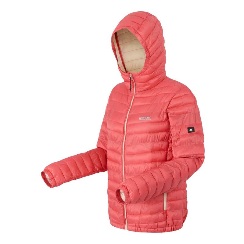 Veste Matelassée HURDEN Femme (Pêche Foncée / Vanille Clair)