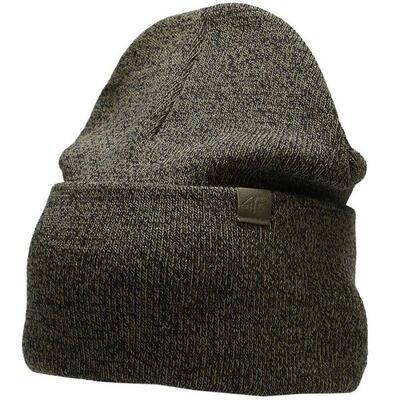 Heren h4z22cam00543m beanie (khaki gemêleerd)