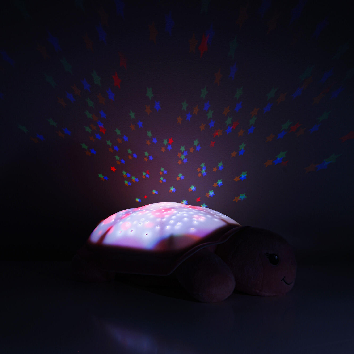 Nachtlicht Twinkling Twilight Turtle Pink Gesundheitssport Unisex Pink 4/4