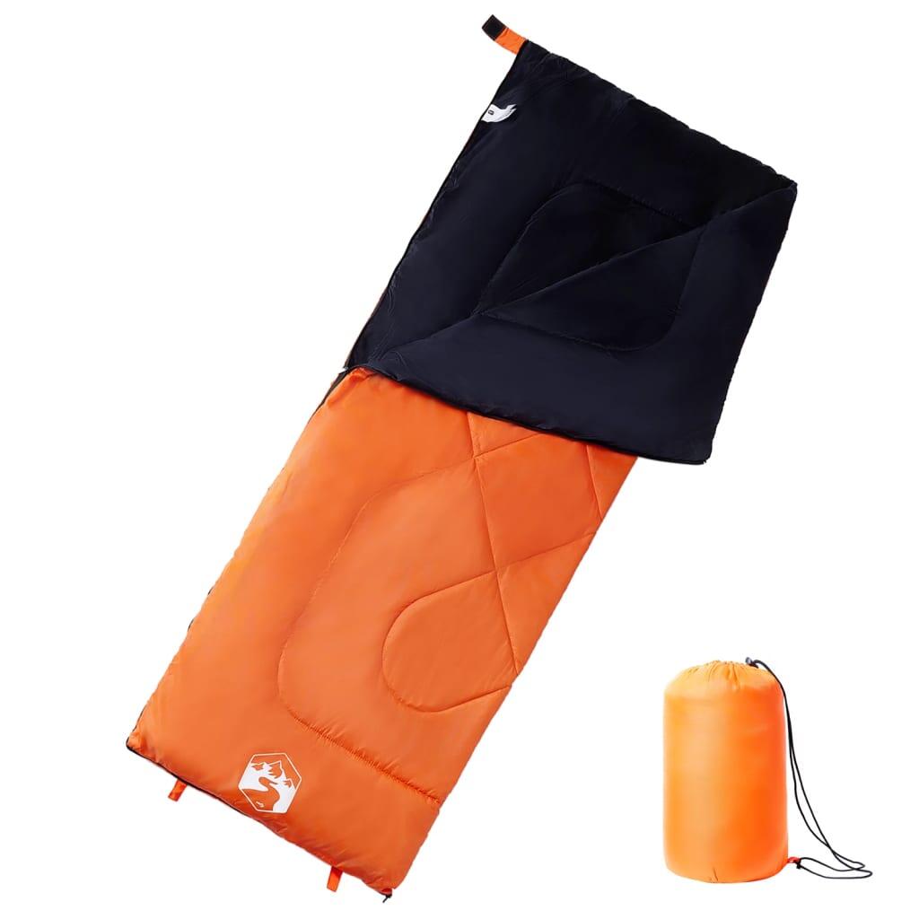 Vidaxl - Sac De Couchage Vidaxl Pour Adultes 3 Saisons - Sac De Couchage - Incolore|noir|orange - Decathlon