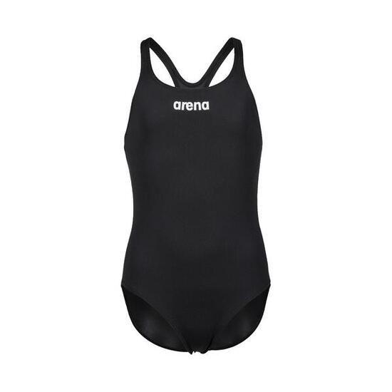 Maillot De Bain 1 Pièce TEAM SWIM PRO Fille (Noir)