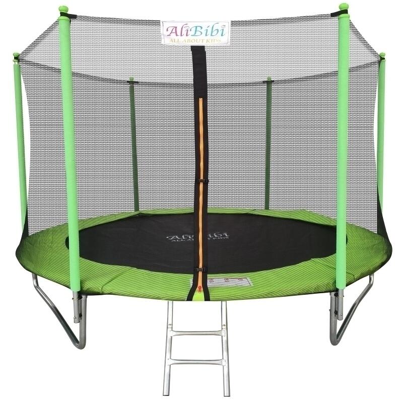Trambulina AliBibi Fun 606, verde, diametru 183 cm ( 6 FT )