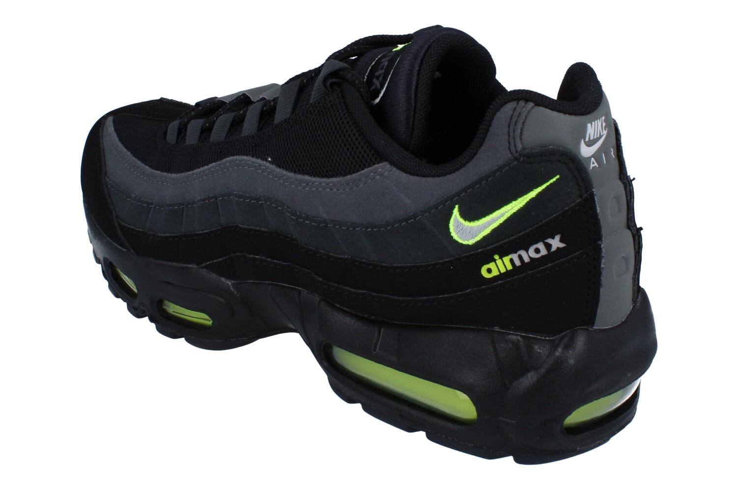 Nike Air Max 95 Retro Logo Black Grey Volt 2/6