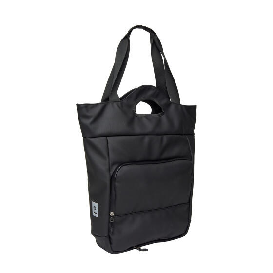 Wasserabweisende Gravel Fahrradtasche 12L - Schwarzer Shopper 4/7