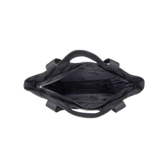 Wasserabweisende Gravel Fahrradtasche 12L - Schwarzer Shopper 5/7
