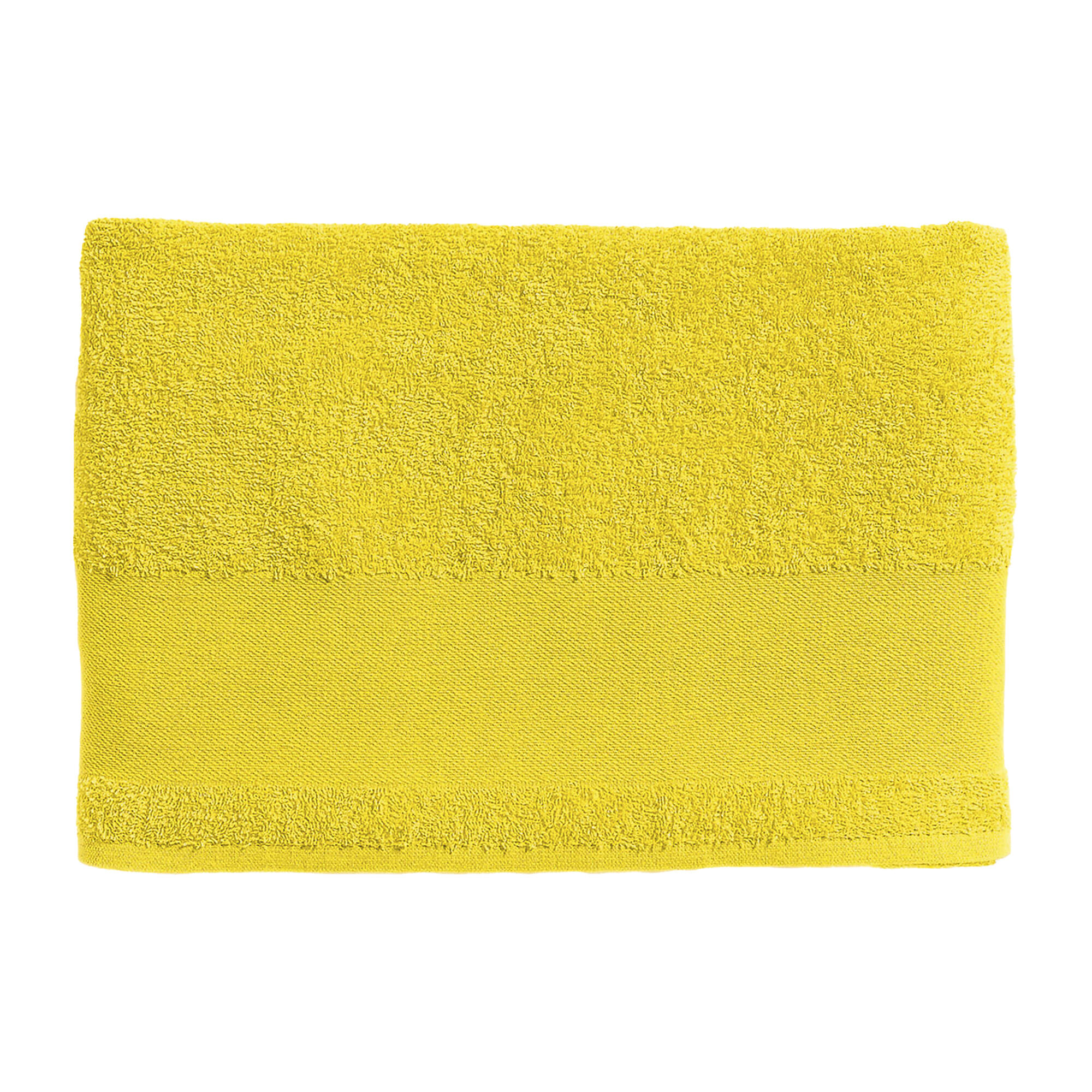 Sol's - Serviette De Bain Pour Invités Island (citron) - Serviette - Jaune|vert - Decathlon
