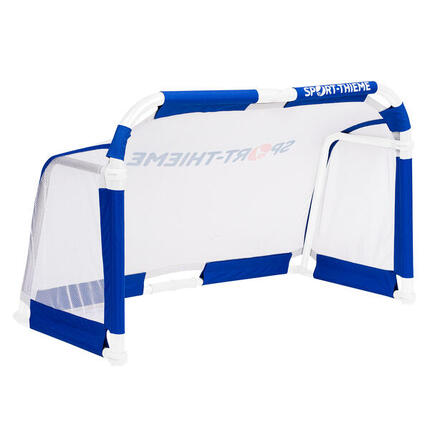 Mini-Fußballtornetz faltbar 120x80 cm Fußball Unisex Weiß
