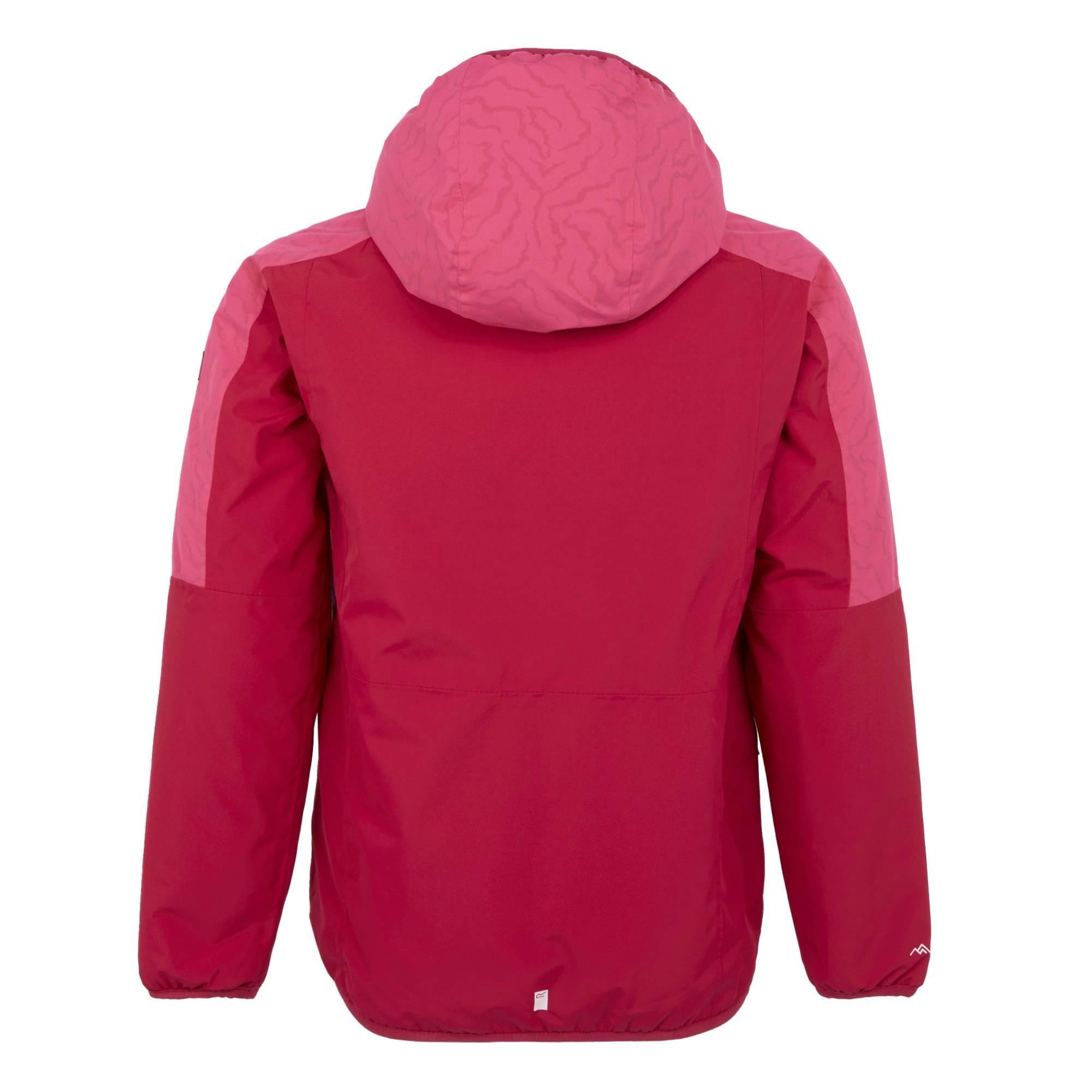 Veste Imperméable VOLCANICS Enfant (Rose Foncé / Rose Vif) 2/5