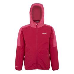 Veste Imperméable VOLCANICS Enfant (Rose Foncé / Rose Vif)