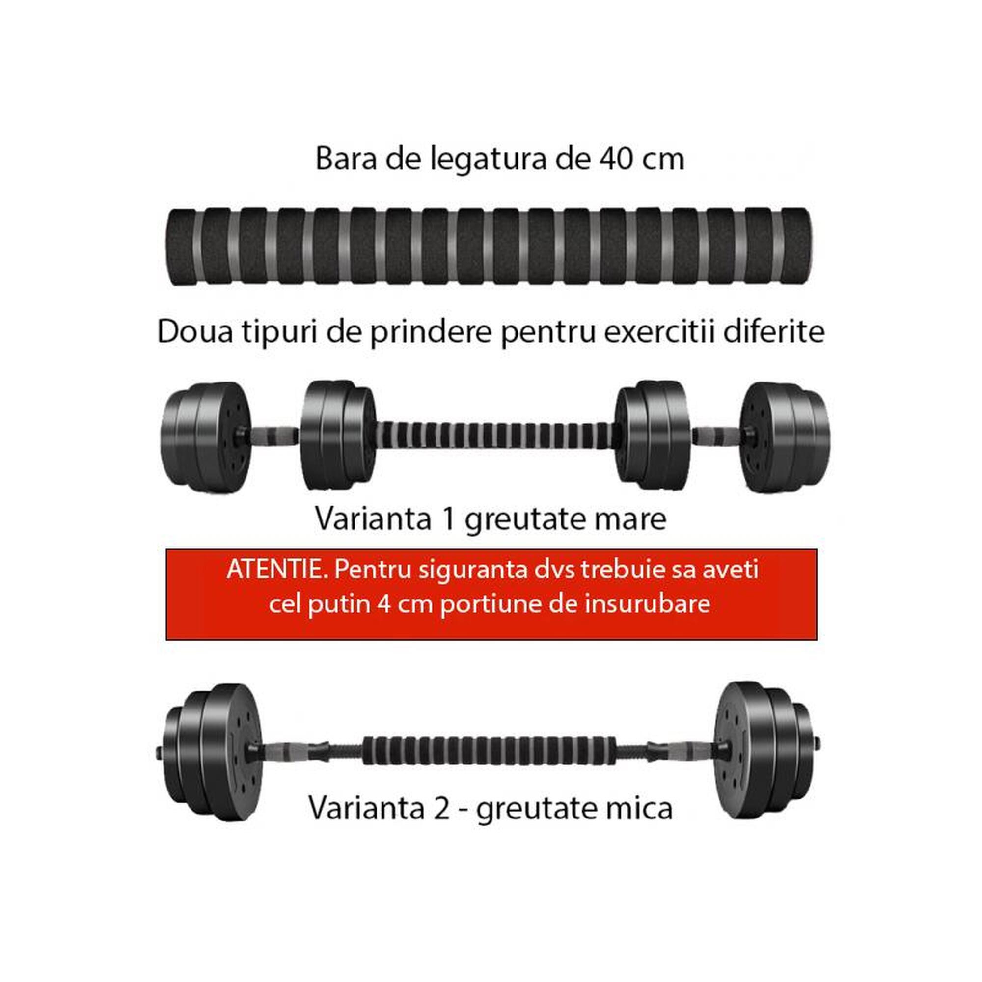 Set Gantere 20 kg