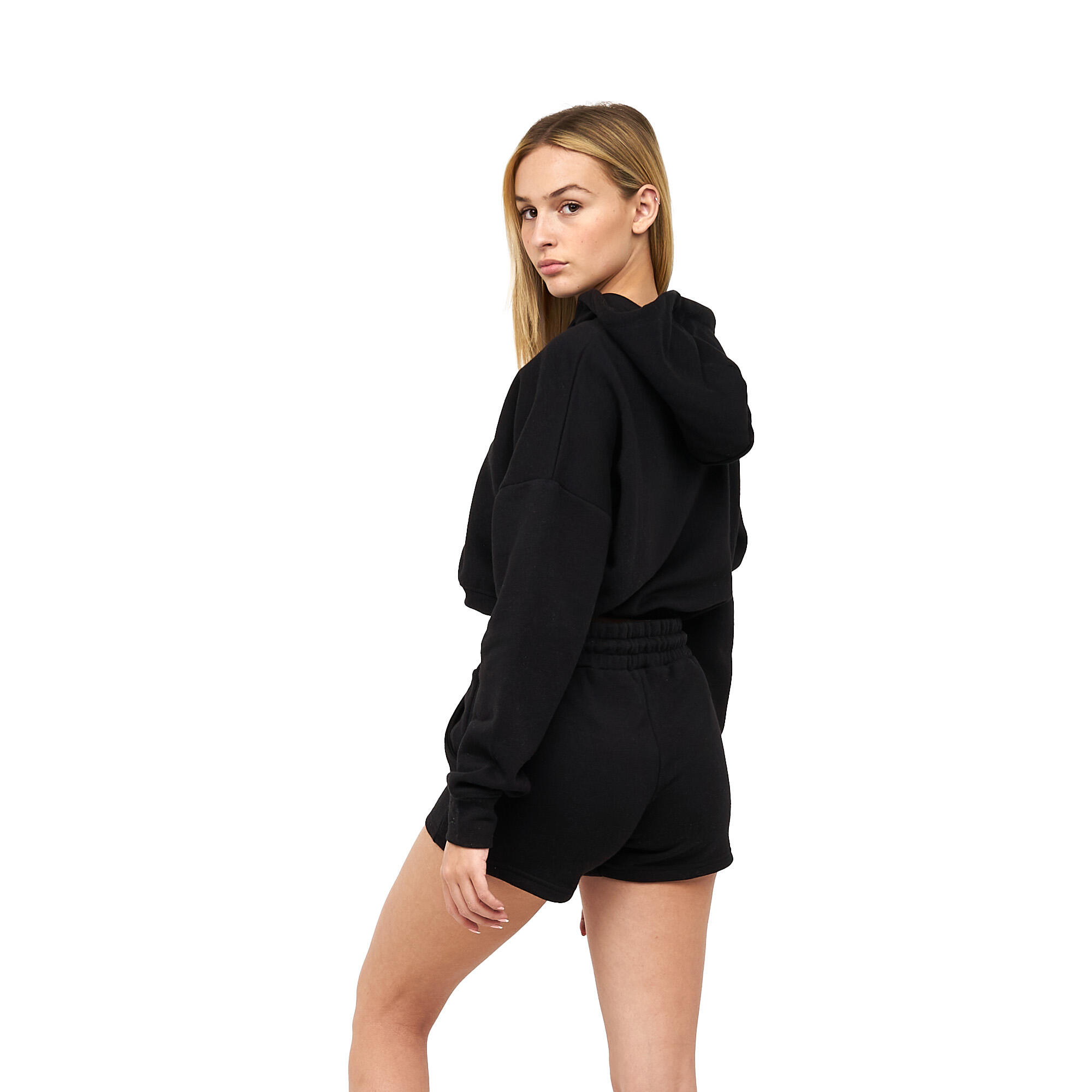 Womens/Ladies Shimila Shorts (Black) 3/4