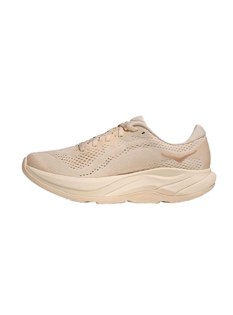 Zapatilla running para Mujer Hoka Rincon Beige 2/7