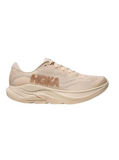 Scarpe da corsa per donna Hoka Rincon Beige.