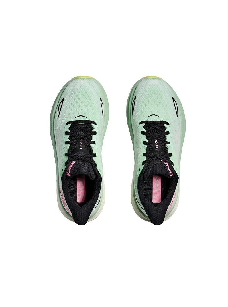 Running y trail para Mujer Hoka  clifton Verde 7/7
