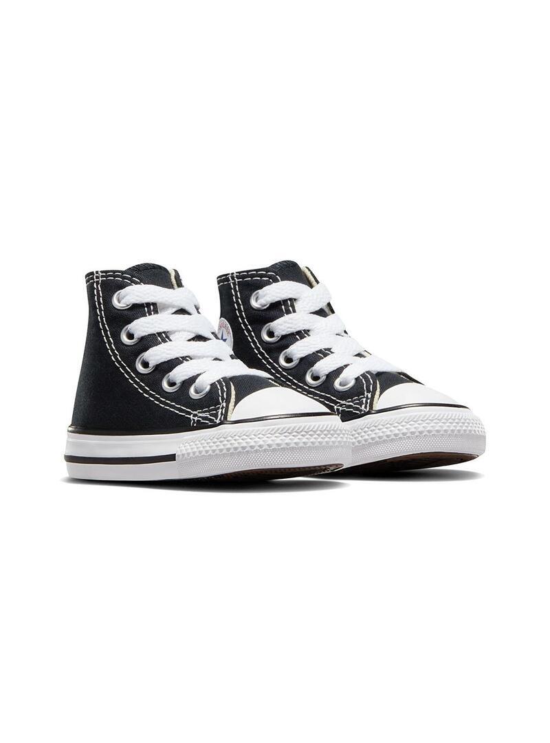 Scarpe da ginnastica per bambini Converse Chuck Taylor nere 6/7