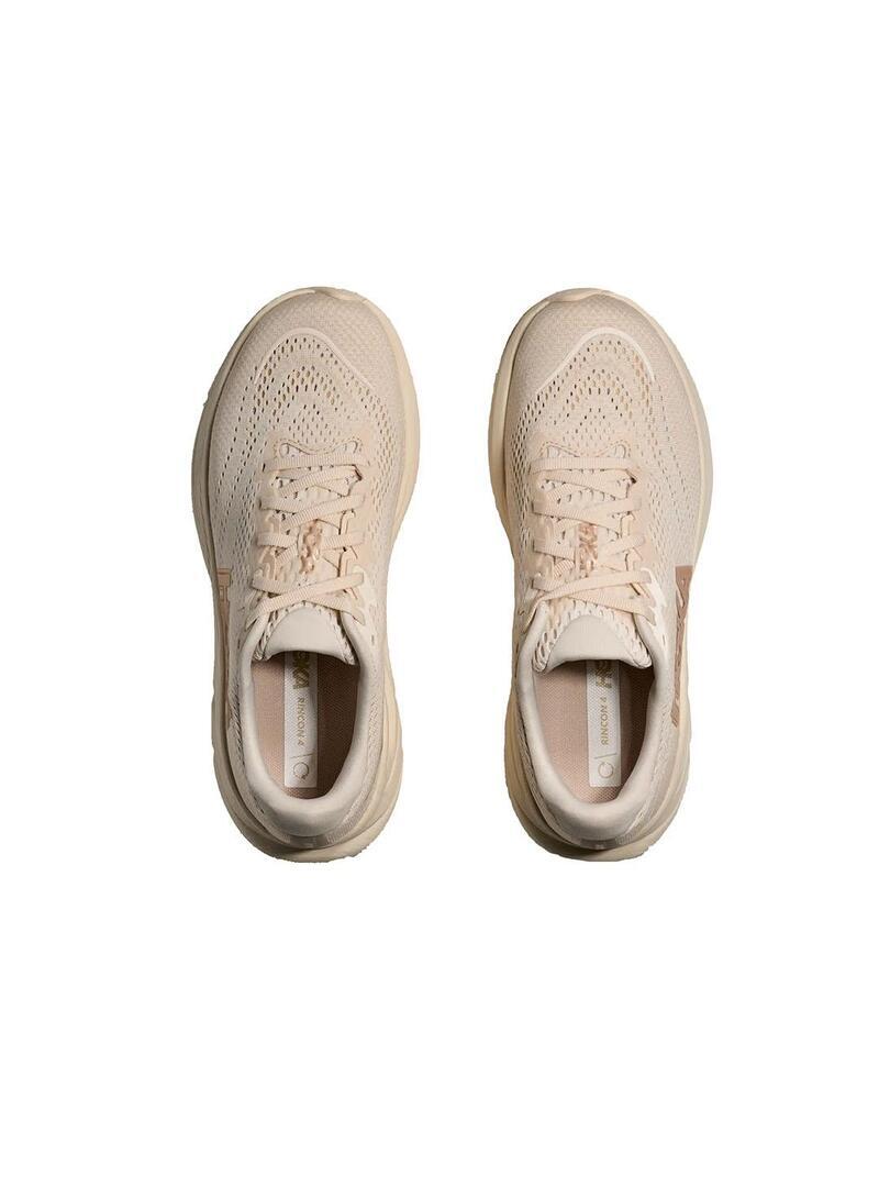 Zapatilla running para Mujer Hoka Rincon Beige 7/7