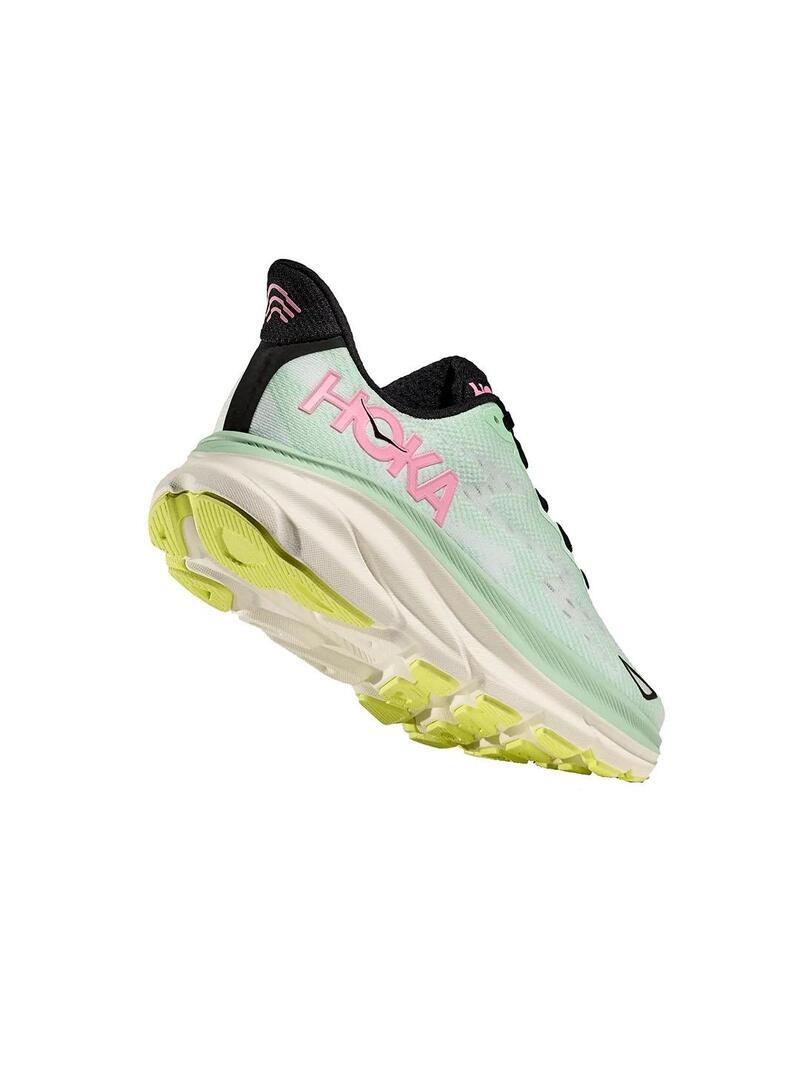 Running y trail para Mujer Hoka  clifton Verde 6/7