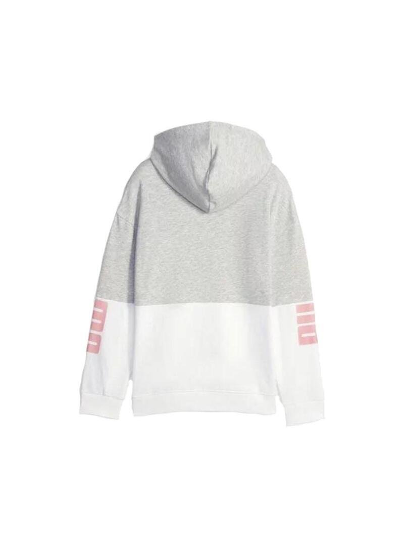 Sudadera para Niño Puma Power Gris 2/2