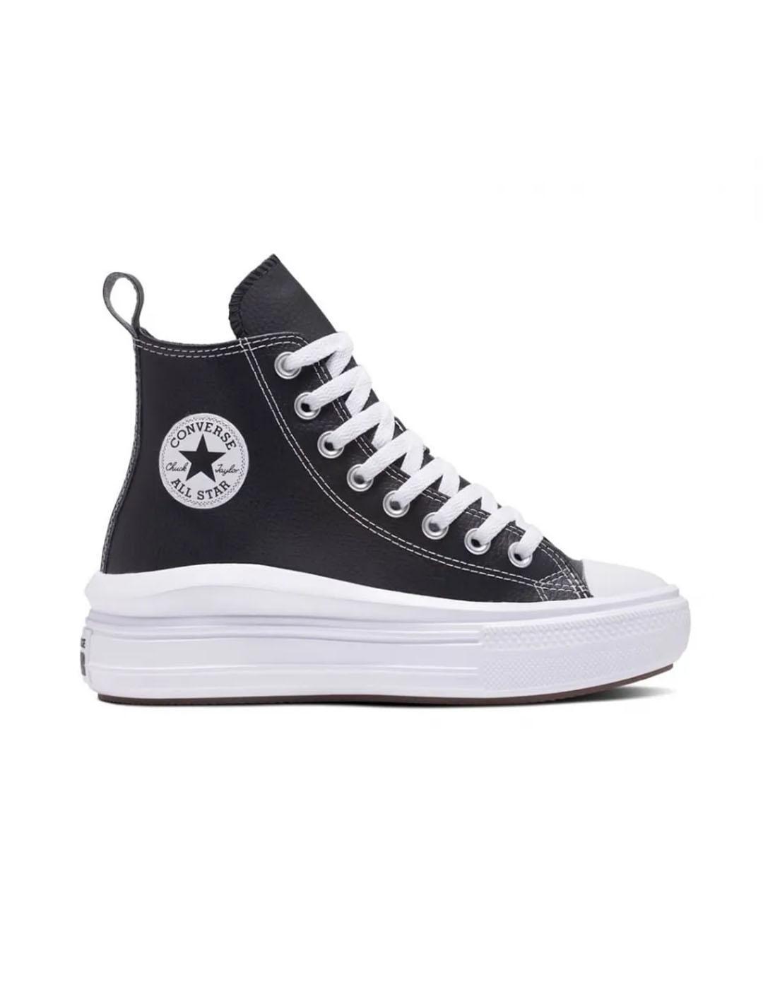 Zapatilla para Niña Converse All star move plataform Negro 1/4